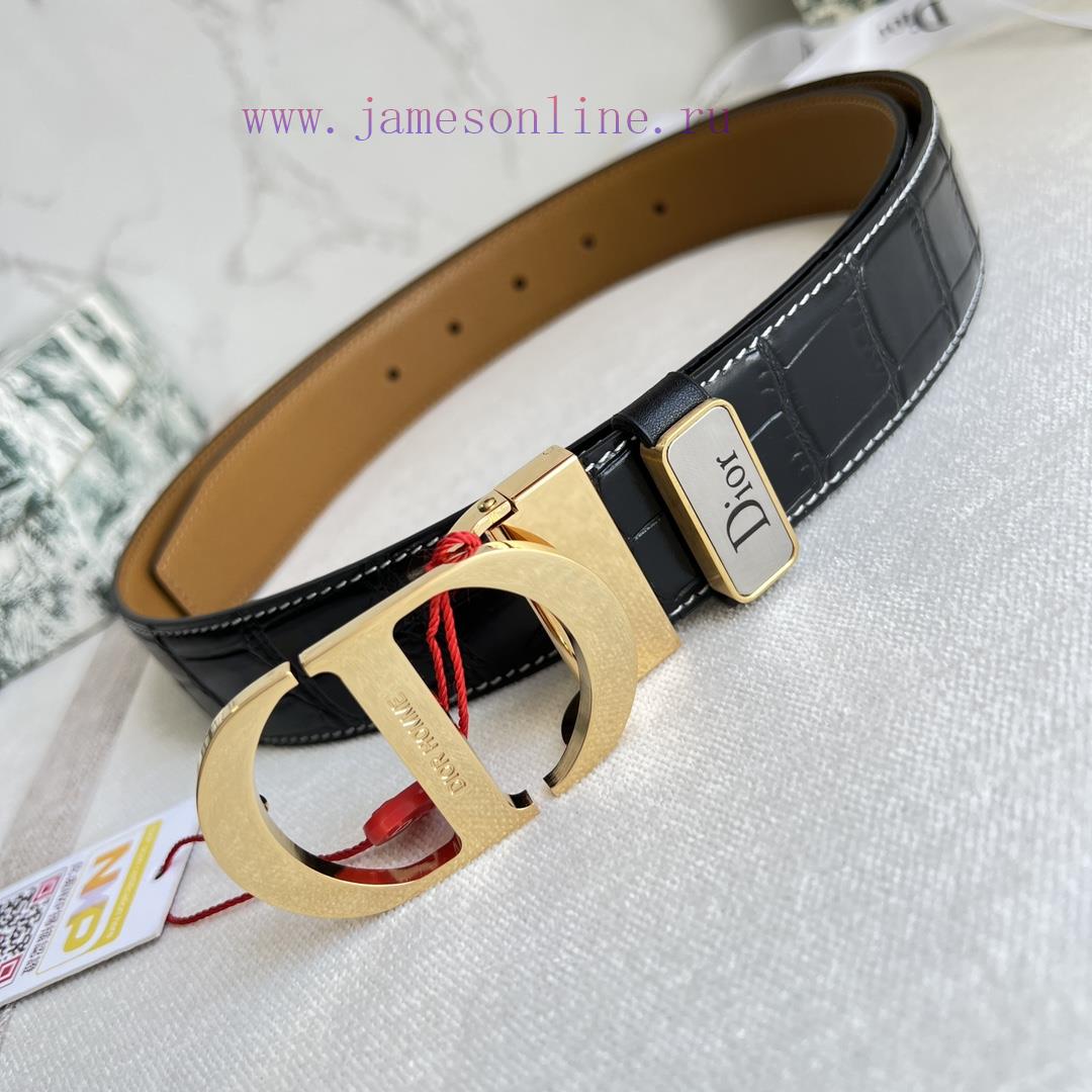 Dior Dior. Belt and beltBuckle, original classic buckle, photographed in real life, top laye rlm6nmw9 - Image 4