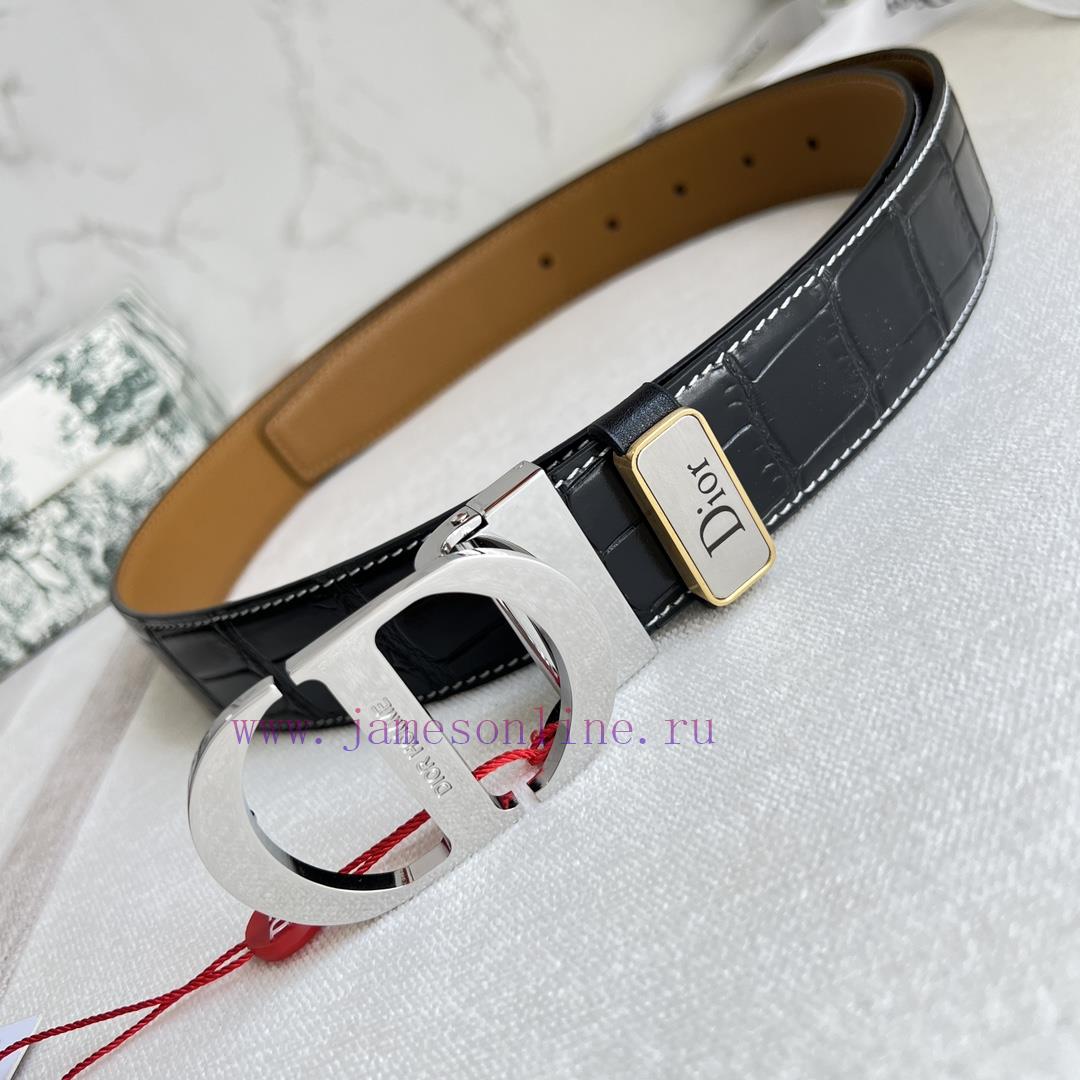Dior Dior. Belt and beltBuckle, original classic buckle, photographed in real life, top laye rlm6nmw9 - Image 5