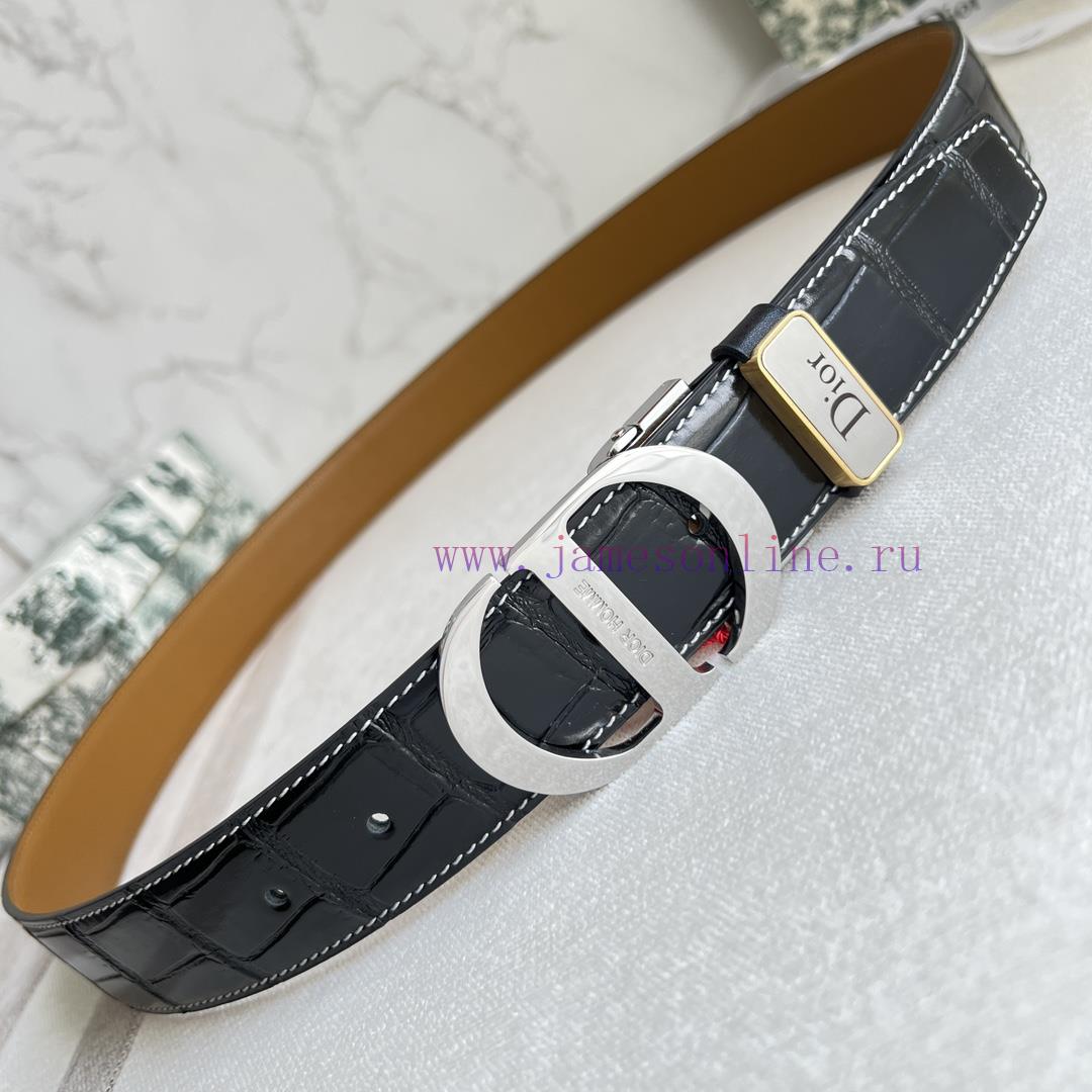 Dior Dior. Belt and beltBuckle, original classic buckle, photographed in real life, top laye rlm6nmw9 - Image 7