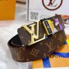 Belt LV Louis Vuitton Top Remakes-The waistband is made of 100% cowhide, ensuring a genuine yt9clk4d