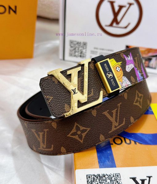 Belt LV Louis Vuitton Top Remakes-The waistband is made of 100% cowhide, ensuring a genuine yt9clk4d