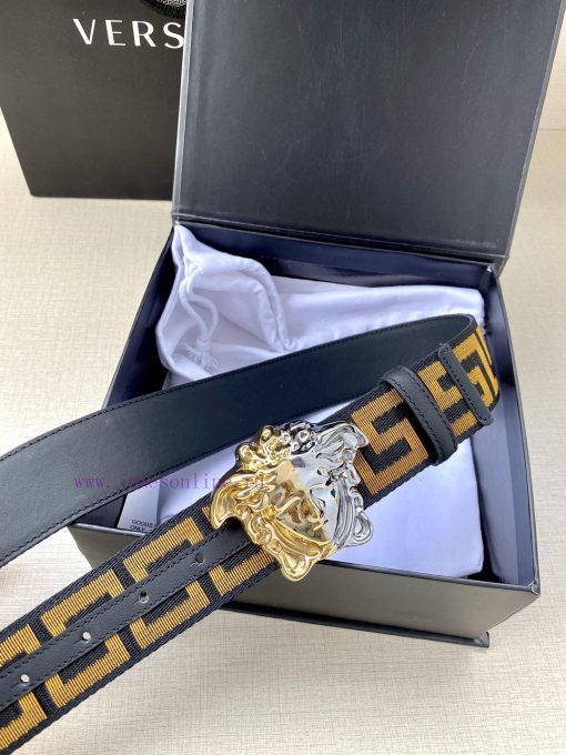 Width 3.8cm Versace This satin belt from Versace has a very casual style, adorned with the i 1vv3vyc1 - Image 5