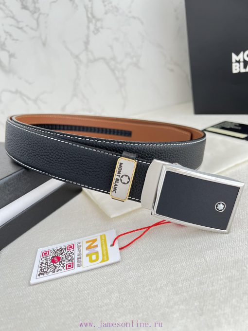 Montblanc Montblanc Belt Automatic BeltAutomatic belt, original new pure steel material auto 37f4l21t