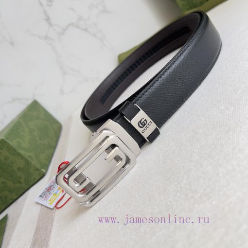 Gucci. Gucci Belt ️ Automatic BeltAutomatic buckle, made of pure steel material, equipped wi fun653l3 - Image 3
