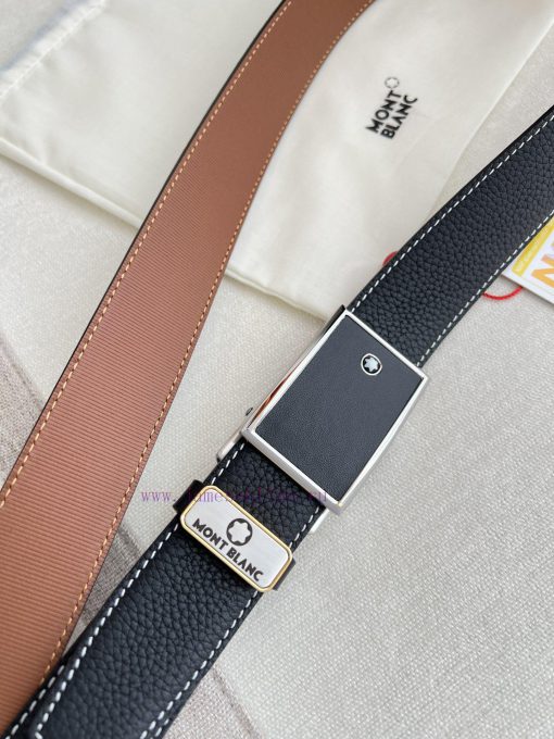 Montblanc Montblanc Belt Automatic BeltAutomatic belt, original new pure steel material auto 37f4l21t - Image 5