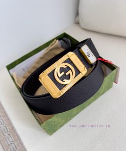 Gucci Gucci Belt ️ BeltHanging buckle, pure steel material buckle head, top layer cowhide, p 79gz9sf3