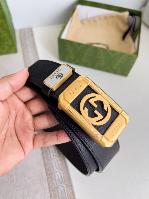 Gucci Gucci Belt ️ BeltHanging buckle, pure steel material buckle head, top layer cowhide, p 79gz9sf3 - Image 3