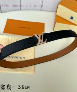 Width 30mm 𝕃𝕠𝕦𝕚𝕤𝕧𝕦𝕚𝕥𝕥𝕠𝕟 Lvjia's new SS23 limited edition women's belt classic double-sided c j03qwsg5