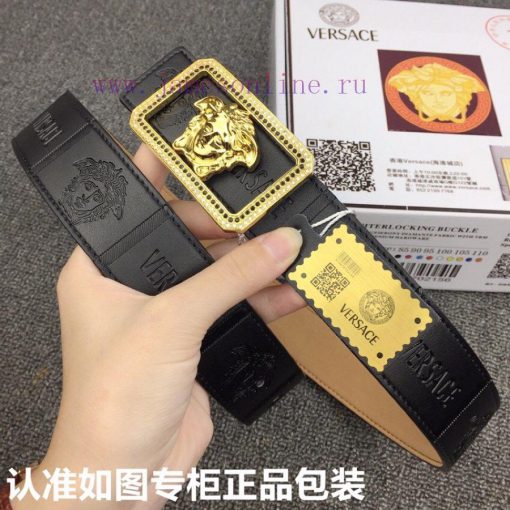 Versace. Versace set with diamondsGrade: Italian imported 100% top layer cowhide, Versace VE 9o3fhtut - Image 4