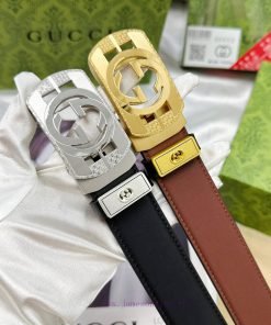 Belt Gucci Gucci automatic buckle-Belt replica Gucci The automatic belt series is made of 10 zi7swkm0