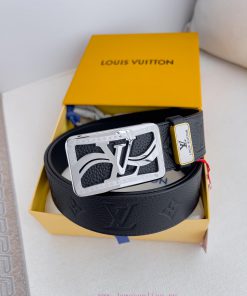 LV... Louis Vuitton Belt and BeltsBuckle, classic pure steel material buckle, top layer cowh wt9reki3