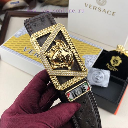 Double buckle head set can be fastened individuallyDelivery and Purchasing Gift BoxVERSACE D sku79114