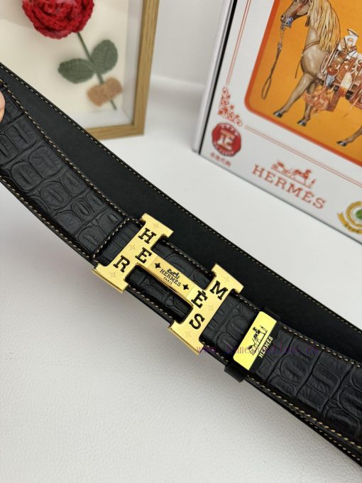 Hermes Hermès  Material: Leather Belt with 100% Head Layer. The leather belt is guaranteed t t0gbkkth - Image 7