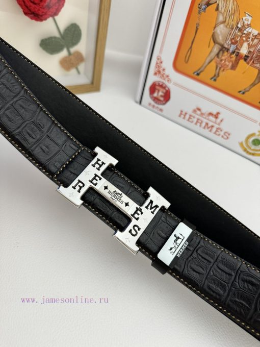 Hermes Hermès  Material: Leather Belt with 100% Head Layer. The leather belt is guaranteed t iv04tdly - Image 7