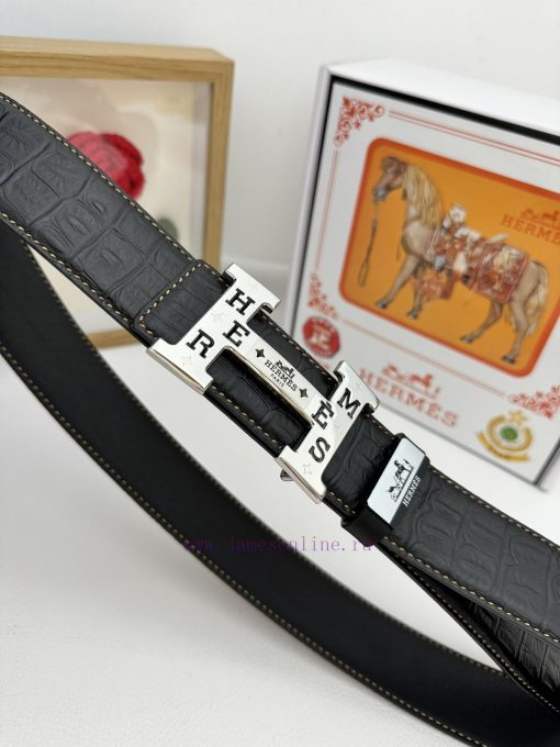 Hermes Hermès  Material: Leather Belt with 100% Head Layer. The leather belt is guaranteed t iv04tdly - Image 8