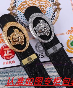Versace. VersaceThe material is made of 100% top layer cowhide, ensuring that 24k pure steel w56fheby