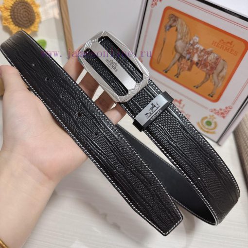 Hermes Hermès  Material: Leather Belt with 100% Head Layer. The leather belt is guaranteed t et8hd4ye - Image 3