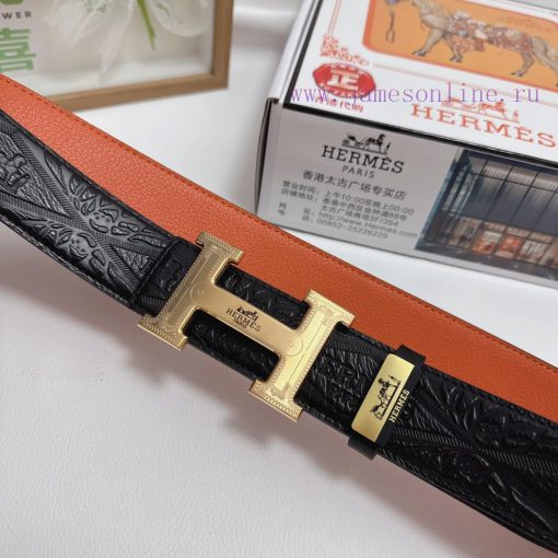 Hermes Hermès  Material: Leather Belt with 100% Head Layer. The leather belt is guaranteed t ny1egbf3 - Image 7