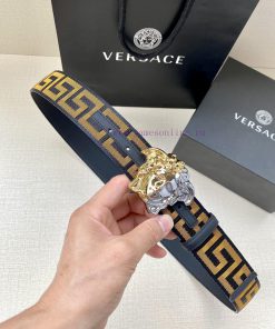 Width 3.8cm Versace This satin belt from Versace has a very casual style, adorned with the i q6xv3ubs