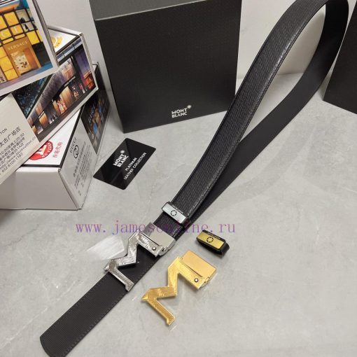 MontblancMaterial: Leather Belt with 100% Head Layer. The leather belt is guaranteed to be g tixbxixb