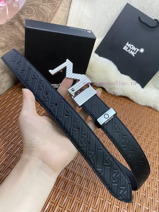 MontblancMaterial: Leather Belt with 100% Head Layer. The leather belt is guaranteed to be g tjukyqxk - Image 7