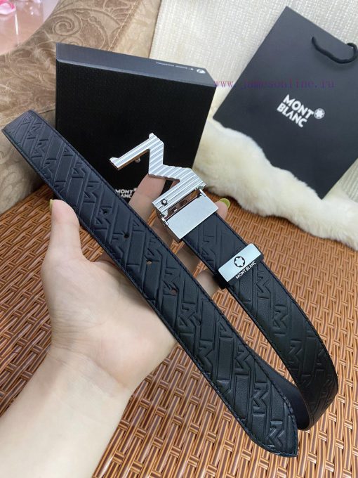 MontblancMaterial: Leather Belt with 100% Head Layer. The leather belt is guaranteed to be g av6zpvpc - Image 7