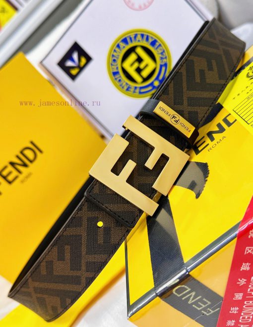Belt FENDI Fendi ReproductionBelt made of 100% imported top layer cowhide, ensuring genuine k91p84zi - Image 6