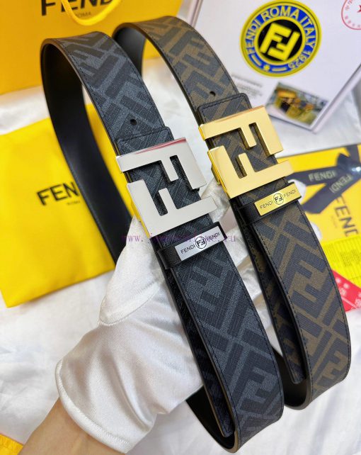 Belt FENDI Fendi ReproductionBelt made of 100% imported top layer cowhide, ensuring genuine 5bhj3zm3 - Image 9