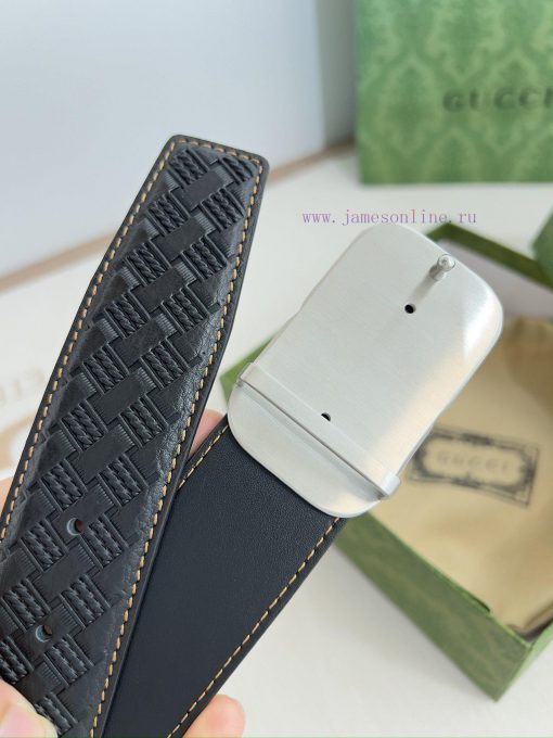 Gucci Gucci Belt ️ BeltHanging buckle, pure steel material buckle head, top layer cowhide, p ws6b6dqx - Image 6