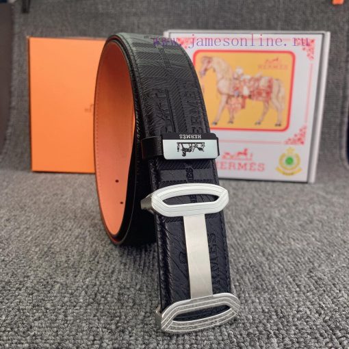 Hermes Hermès Material: Leather Belt with 100% Head Layer. The leather belt is guaranteed to z0ht9ej3 - Image 2