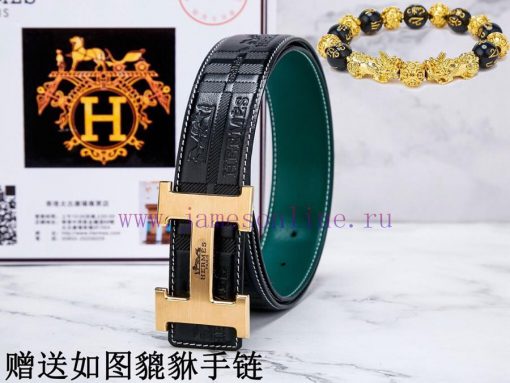 Belt Hermes Her...mes️The waistband is made of 100% cowhide, ensuring genuine leather. The 2 mnh79ppi - Image 4