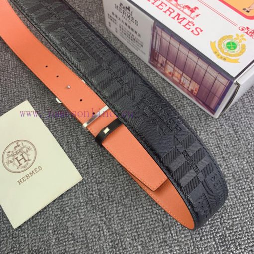 Hermes Hermès Material: Leather Belt with 100% Head Layer. The leather belt is guaranteed to z0ht9ej3 - Image 9