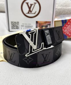 Belt LV Louis Reproduction-The waistband is made of 100% head layer cowhide, ensuring a thre 7uwuyalb