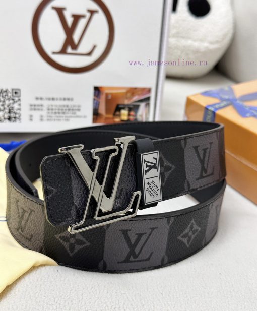 Belt LV Louis Reproduction-The waistband is made of 100% head layer cowhide, ensuring a thre 0nbc4etz - Image 5