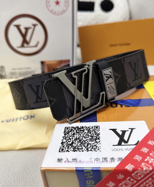Belt LV Louis Reproduction-The waistband is made of 100% head layer cowhide, ensuring a thre eq4fztuq - Image 5