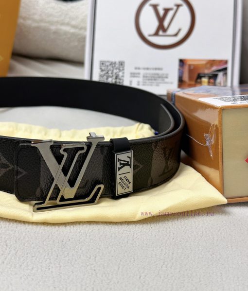 Belt LV Louis Reproduction-The waistband is made of 100% head layer cowhide, ensuring a thre eq4fztuq - Image 6
