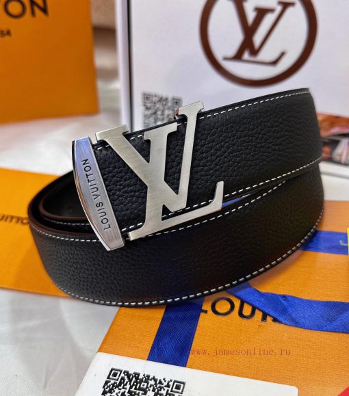 Belt LV Louis Vuitton's top tier replicaThe waistband is made of 100% cowhide, ensuring a ma mvkec67a - Image 5