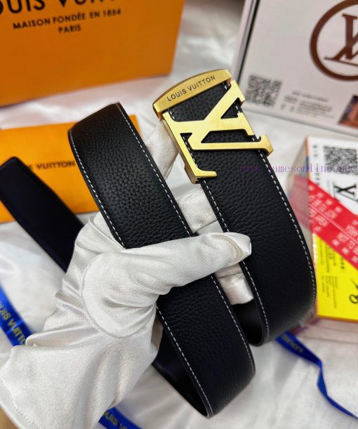 Belt LV Louis Vuitton's top tier replicaThe waistband is made of 100% cowhide, ensuring a ma z63zefbn - Image 6