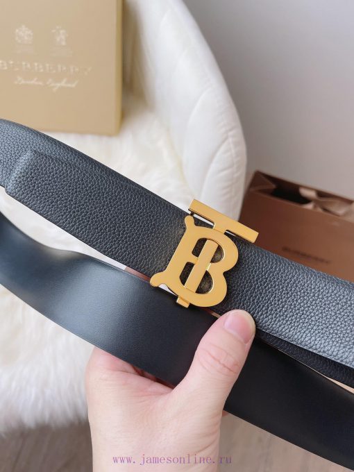 BurberrySize bandwidth 38mm genuine sizeMaterial quality buckle, vacuum electroplating, fine anh331k7 - Image 5