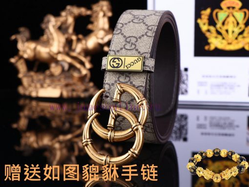 Belt Gucci Gucci️The waist belt is made of 100% cowhide, ensuring that the genuine leather i lo405ds4 - Image 4