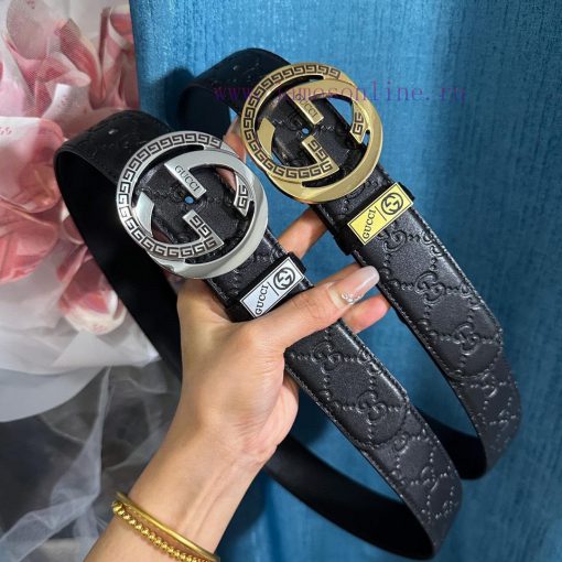 Belt Gucci Gucci️The waistband is made of 100% cowhide, ensuring genuine leather. The 24k pu gjakc3b0 - Image 2