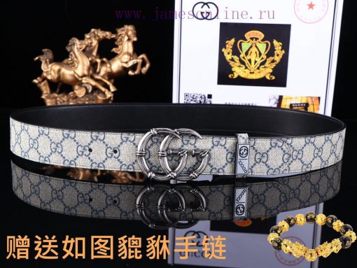 Belt Gucci Gucci️The waist belt is made of 100% cowhide, ensuring that the genuine leather i g8wxct35 - Image 5