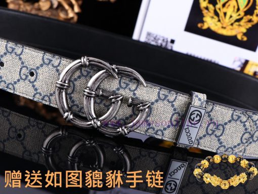 Belt Gucci Gucci️The waist belt is made of 100% cowhide, ensuring that the genuine leather i g8wxct35 - Image 9