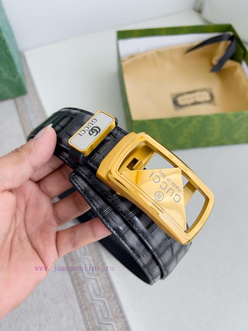 Gucci. Gucci Belt ️ Automatic BeltAutomatic buckle, made of pure steel material, equipped wi bbours6c - Image 4
