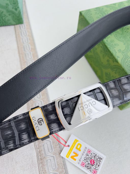 Gucci. Gucci Belt ️ Automatic BeltAutomatic buckle, made of pure steel material, equipped wi 5ah0y26m - Image 5