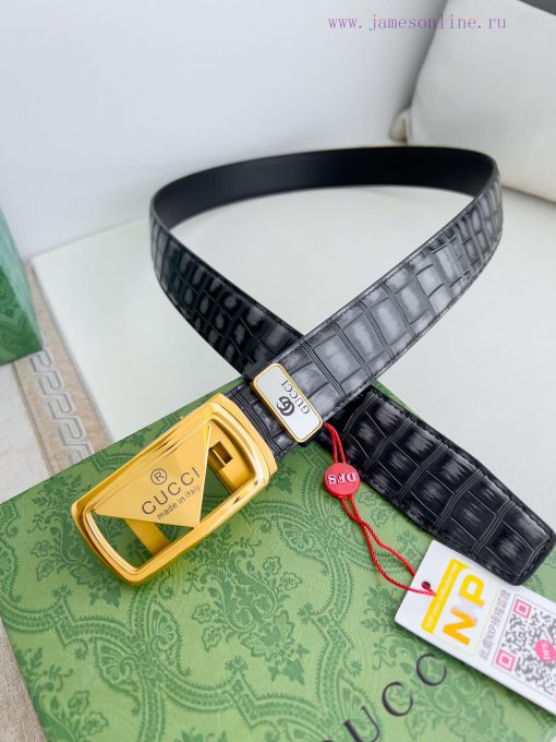 Gucci. Gucci Belt ️ Automatic BeltAutomatic buckle, made of pure steel material, equipped wi bbours6c - Image 7