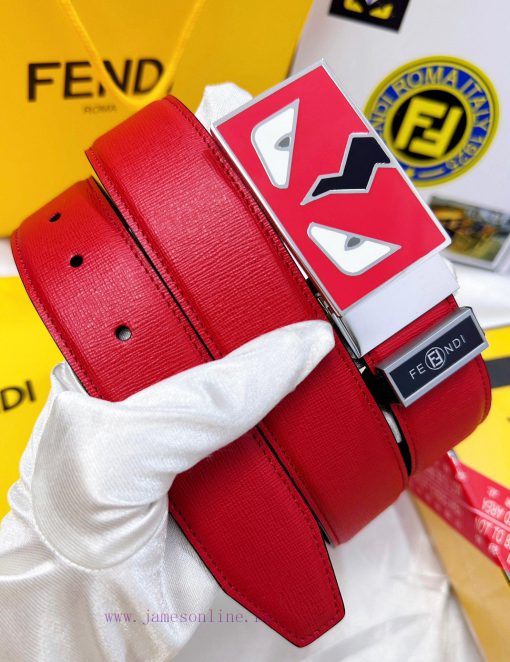 Belt FENDI Fendi ReproductionThe waistband is made of 100% imported top layer cowhide, ensur 1xvok4wm - Image 5