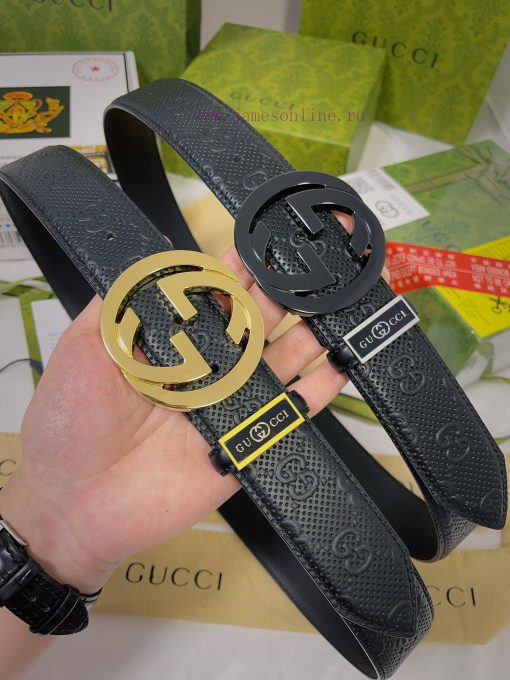 Belt Gucci Gucci️Belt made of 100% head layer cowhide, guaranteed genuine leather, 24k pure 3rdgssnn - Image 10