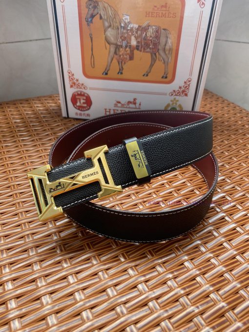 Hermes Hermès CMaterial: Leather Belt with 100% Head Layer. The leather belt is guaranteed t wc3khbuq - Image 5