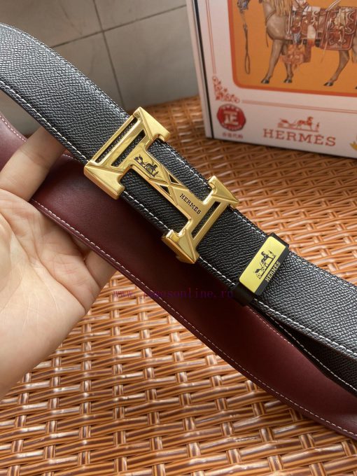 Hermes Hermès CMaterial: Leather Belt with 100% Head Layer. The leather belt is guaranteed t wc3khbuq - Image 7